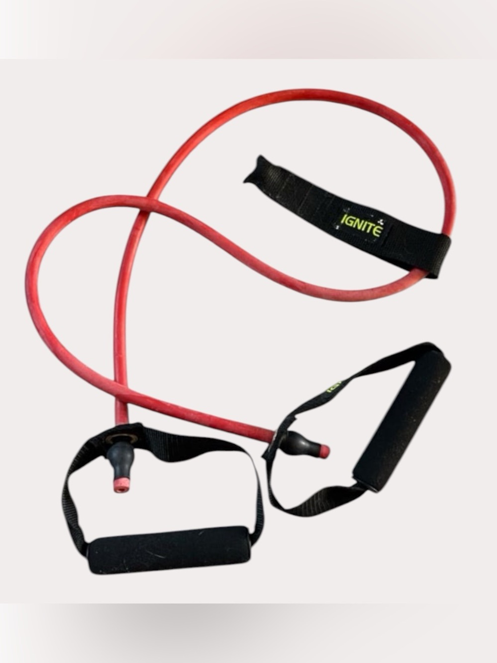 Red Resistance Band with Handles